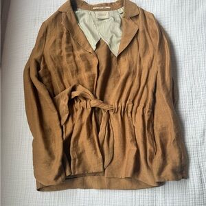 Scotch & Soda Tan Women's Blazer